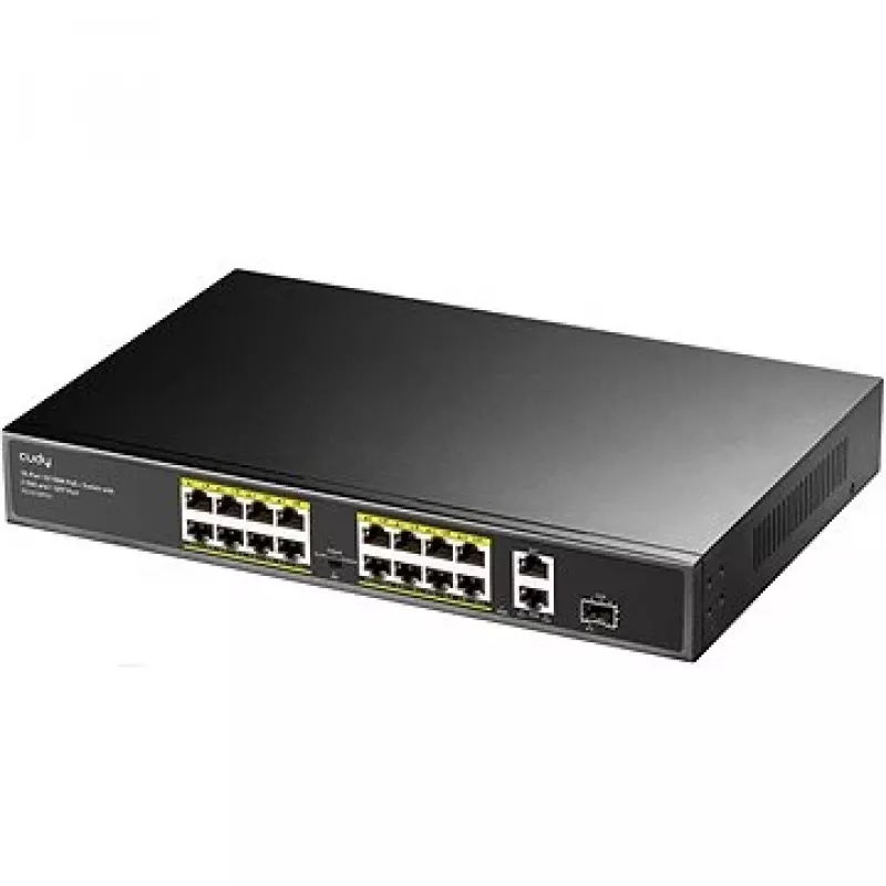 Cudy FS1018PS1 tinklo jungiklis 18 Fast Ethernet prievadų su PoE