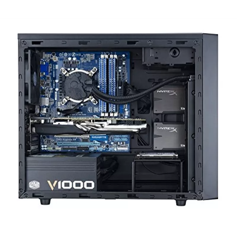 Cooler Master N200 korpusas - Mini bokštas - mini ITX / micro ATX - be maitinimo šaltinio (ATX / PS/2)