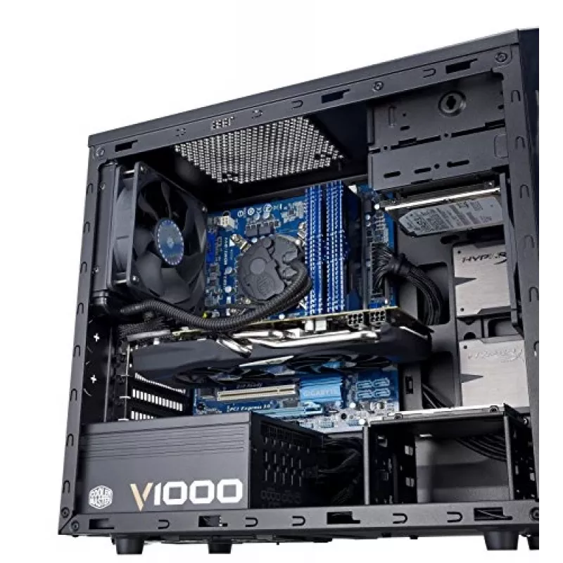 Cooler Master N200 korpusas - Mini bokštas - mini ITX / micro ATX - be maitinimo šaltinio (ATX / PS/2)