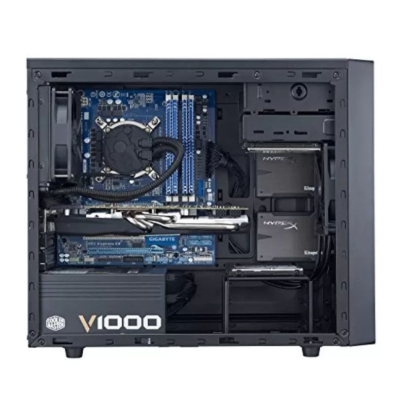 Cooler Master N200 korpusas - Mini bokštas - mini ITX / micro ATX - be maitinimo šaltinio (ATX / PS/2)