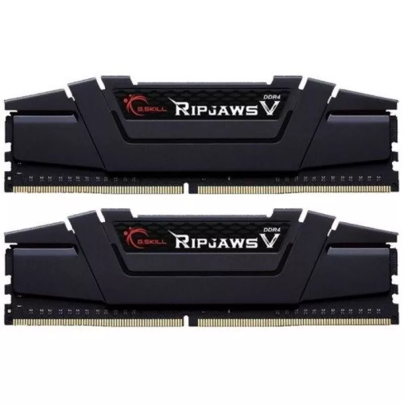 G.SKILL Ripjaws V DDR4 32GB (2x16GB) 3200MHz CL16 288-pin DIMM 1.2V Juodas šilumos skirstytuvas