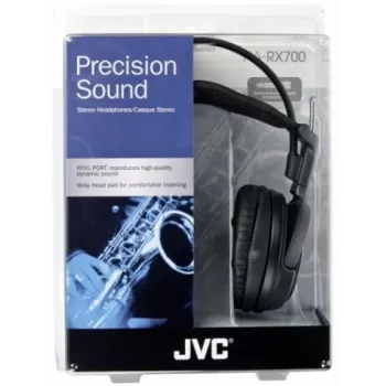 Ausinės JVC HA-RX700, laidinės, juodos