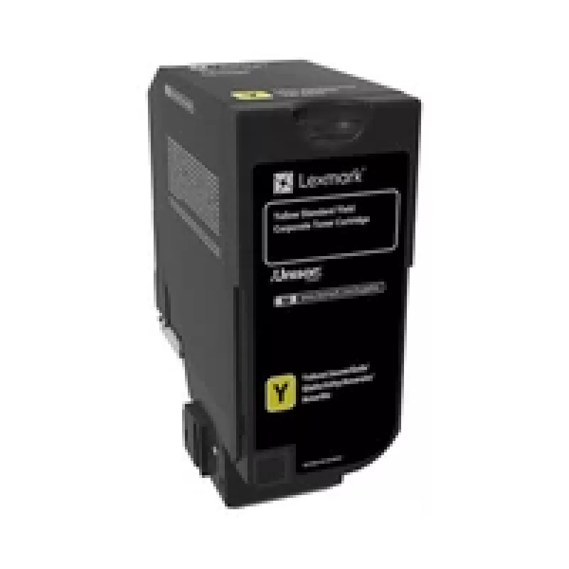 Lexmark 74C2SYE originalus geltonos spalvos kasetė, 1 vnt.