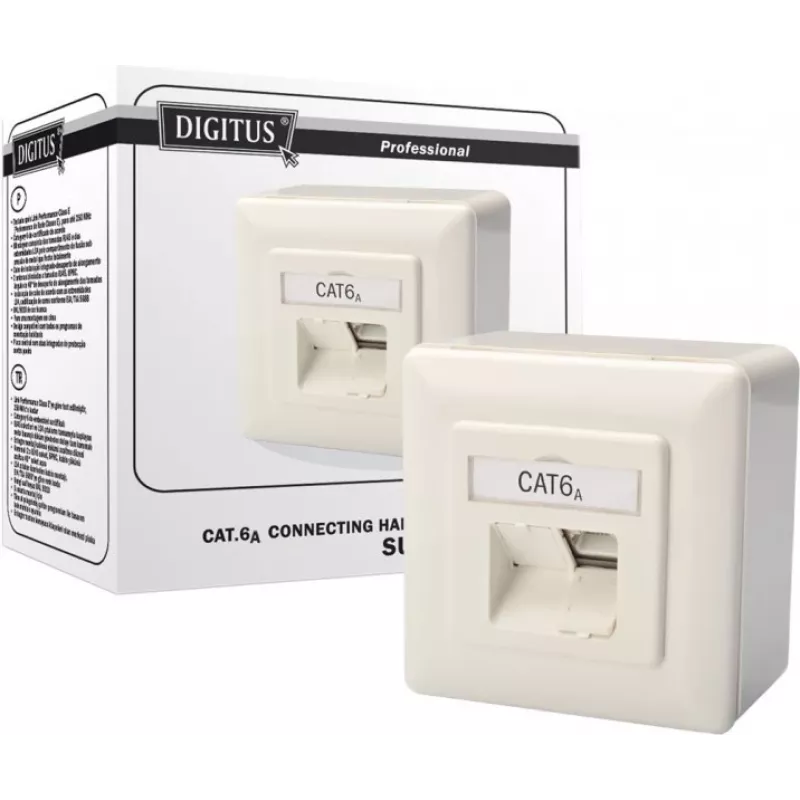 Tinklo lizdas Digitus CAT 6A Class EA DN-9007-S-1