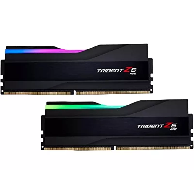 G.Skill Trident Z5 RGB XMP 32GB (2x16GB) DDR5 PC5-57600C34 7200MHz dviejų kanalų rinkinys - sidabrinis