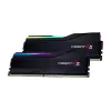 G.Skill Trident Z5 RGB XMP 32GB (2x16GB) DDR5 PC5-57600C34 7200MHz dviejų kanalų rinkinys - sidabrinis