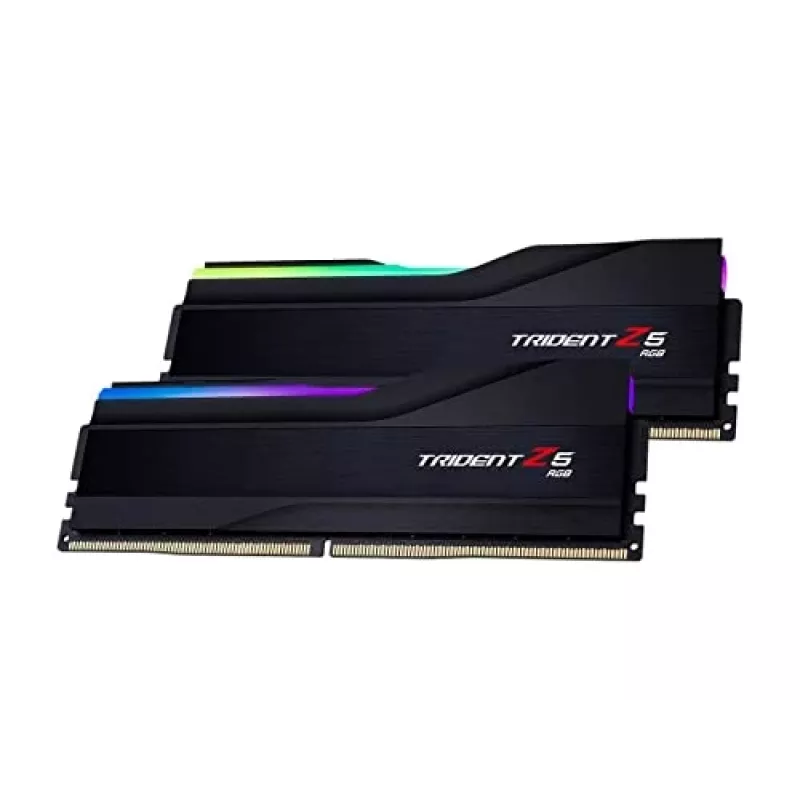 G.Skill Trident Z5 RGB XMP 32GB (2x16GB) DDR5 PC5-57600C34 7200MHz dviejų kanalų rinkinys - sidabrinis