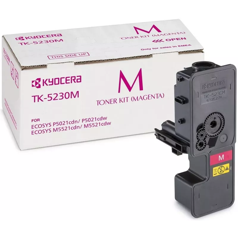 Originalus KYOCERA TK-5230M raudonas (magenta) toneris, 2200 puslapių