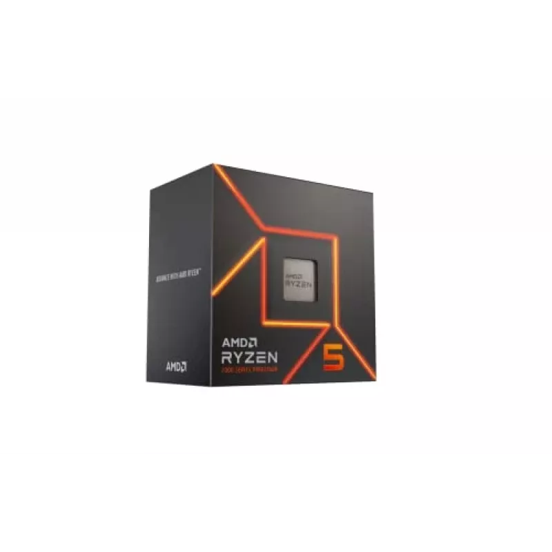 Procesorius AMD Ryzen 5 7600 3,8 GHz 6 branduoliai 32 MB L2 ir L3 lizdas AM5
