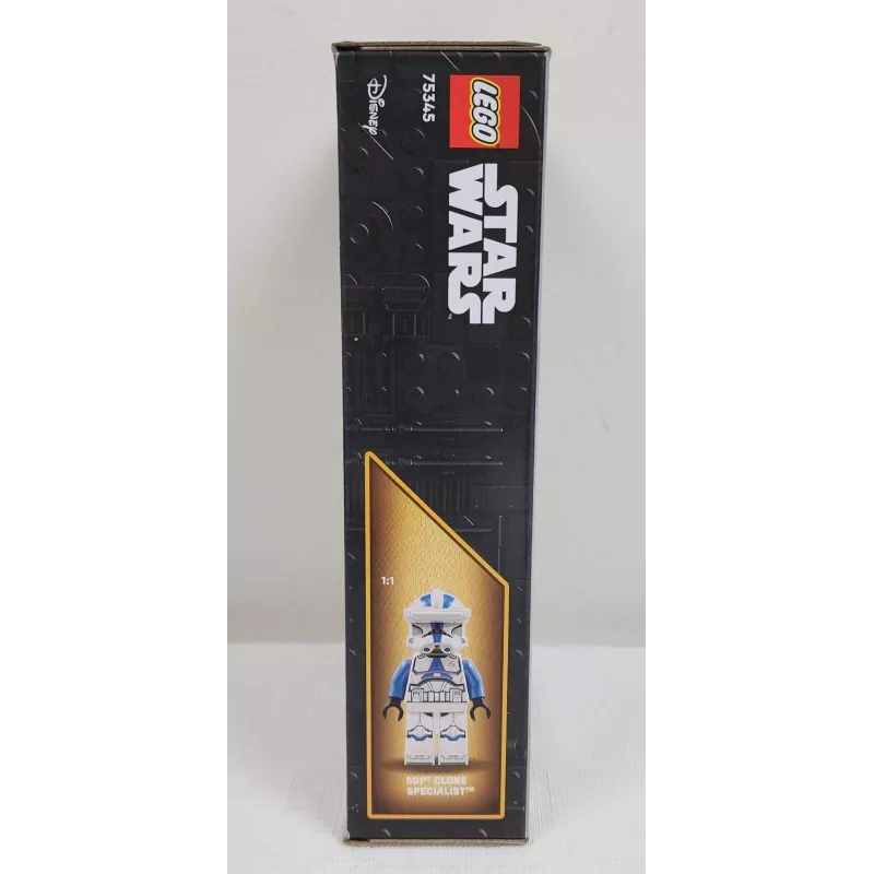 LEGO 75345 Star Wars 501-asis Klonų Karių Kovos Rinkinys Konstruojamas Žaislas