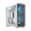 PC korpusas Fractal Design Torrent White – ATX, EATX, microATX, ITX, 2×180 mm priekiniai ventiliatoriai