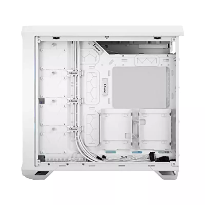 PC korpusas Fractal Design Torrent White – ATX, EATX, microATX, ITX, 2×180 mm priekiniai ventiliatoriai