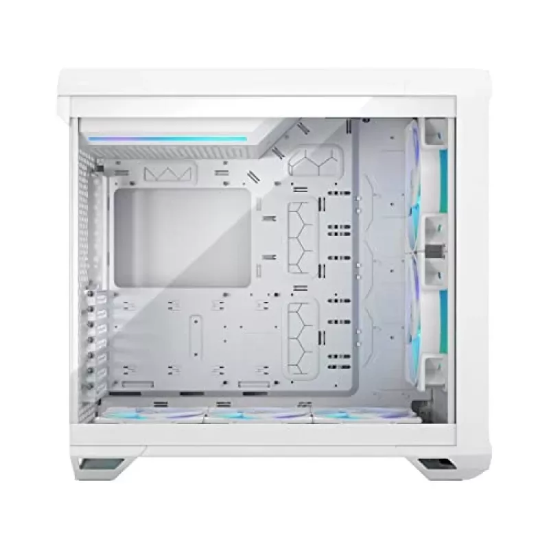 PC korpusas Fractal Design Torrent White – ATX, EATX, microATX, ITX, 2×180 mm priekiniai ventiliatoriai