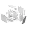 PC korpusas Fractal Design Torrent White – ATX, EATX, microATX, ITX, 2×180 mm priekiniai ventiliatoriai
