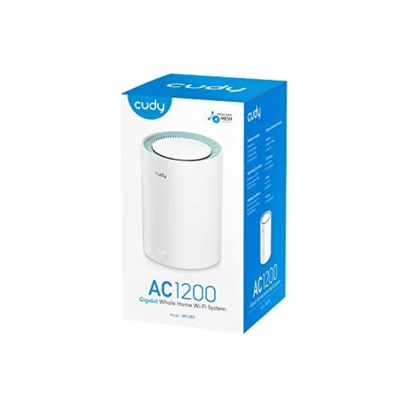 Cudy M1300 1-PACK belaidžio tinklo (Wi-Fi) sistemos mazgas