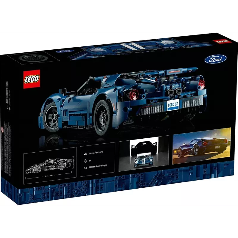 LEGO Technic 42154 2022 Ford GT automobilio modelio rinkinys suaugusiems