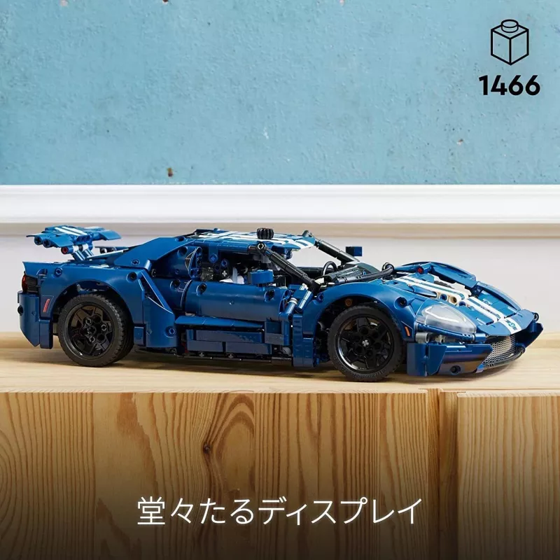 LEGO Technic 42154 2022 Ford GT automobilio modelio rinkinys suaugusiems