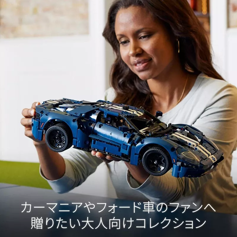 LEGO Technic 42154 2022 Ford GT automobilio modelio rinkinys suaugusiems