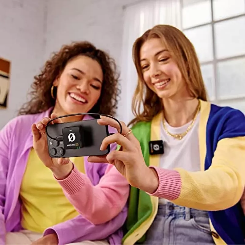 WIME RODE WIRELESS ME Dviejų kanalų belaidė mikrofono sistema tinklaraštininkams ir podcasteriams