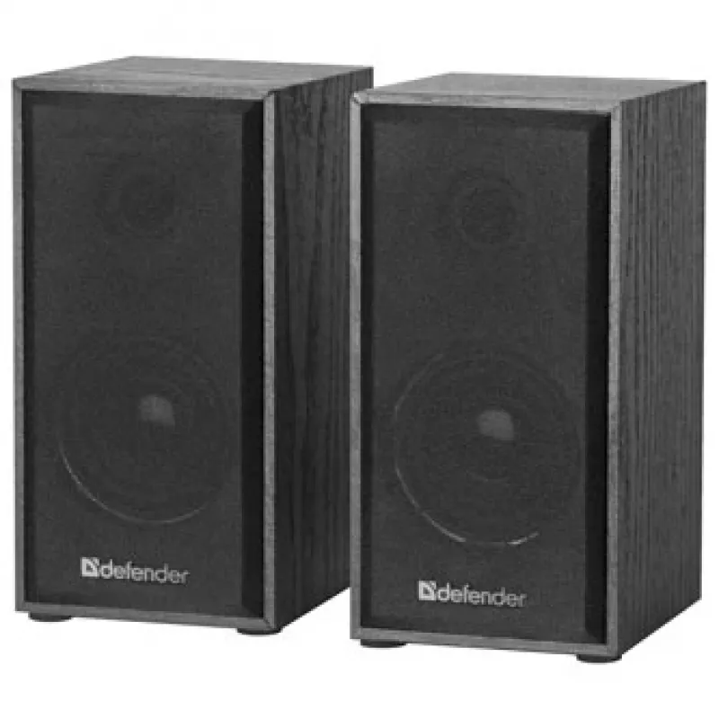 Prisijungiami garsiakalbiai DEFENDER SPK-240, 2.0, 6 W RMS, USB maitinimas, 3,5 mm, juodi