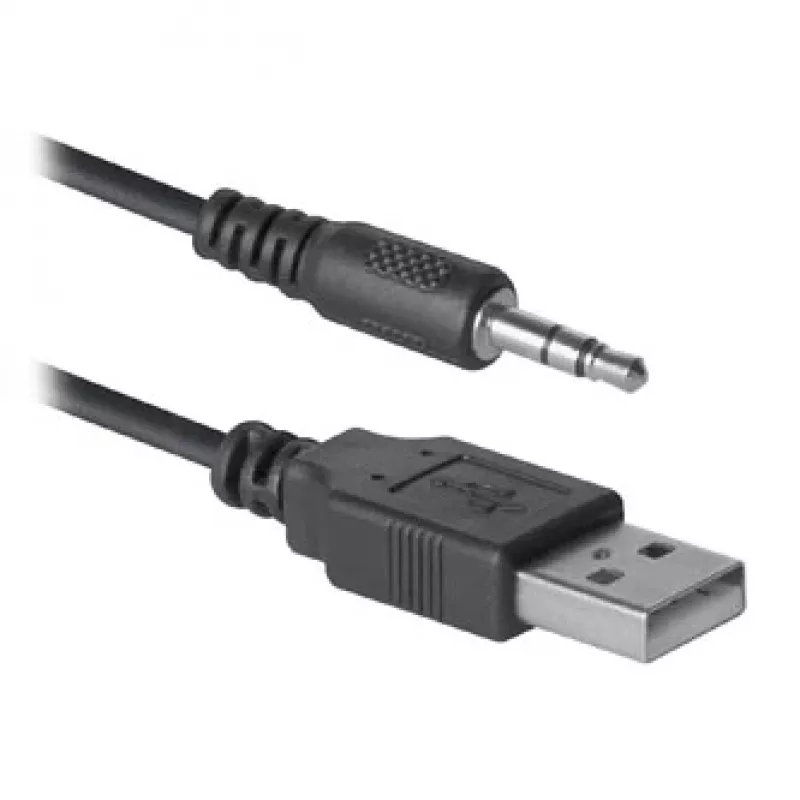 Prisijungiami garsiakalbiai DEFENDER SPK-240, 2.0, 6 W RMS, USB maitinimas, 3,5 mm, juodi