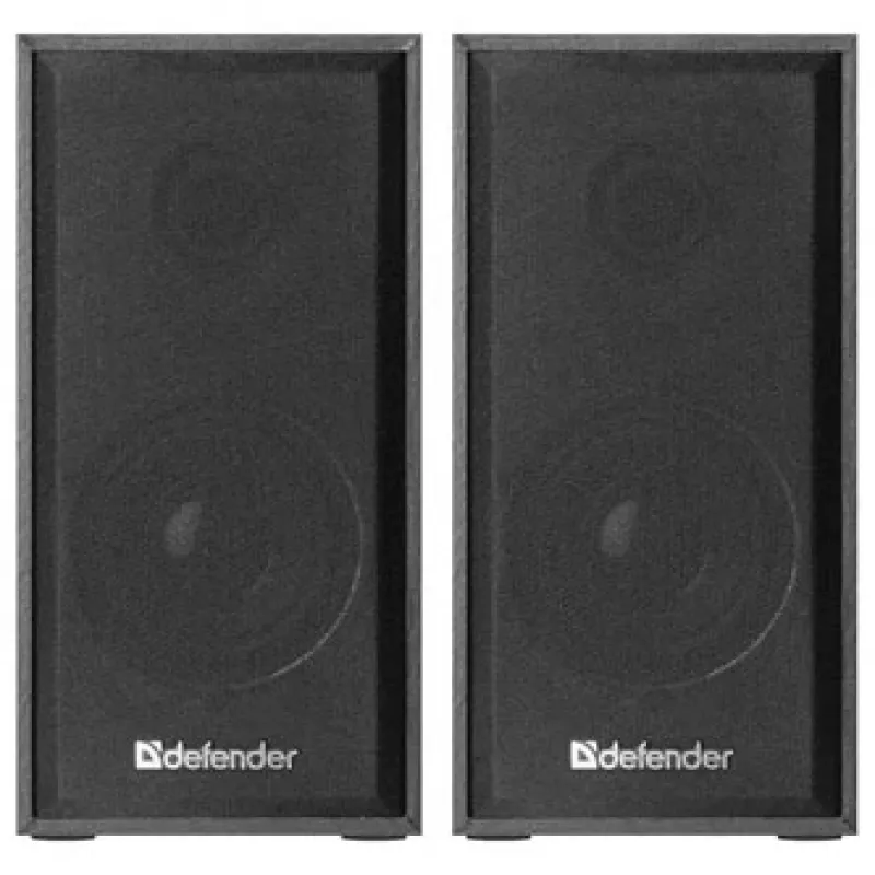 Prisijungiami garsiakalbiai DEFENDER SPK-240, 2.0, 6 W RMS, USB maitinimas, 3,5 mm, juodi
