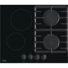 Gorenje GCE691BSC Juoda įmontuojama dujinė-kaitlentė 60 cm 4 zonos