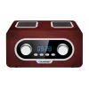 Nešiojamas radijo imtuvas BLAUPUNKT PP5.2BR – FM radijas, 60 atminties vietų, USB/MP3, AUX, įkraunama baterija 1000 mAh, 3 W RMS, bronzinis