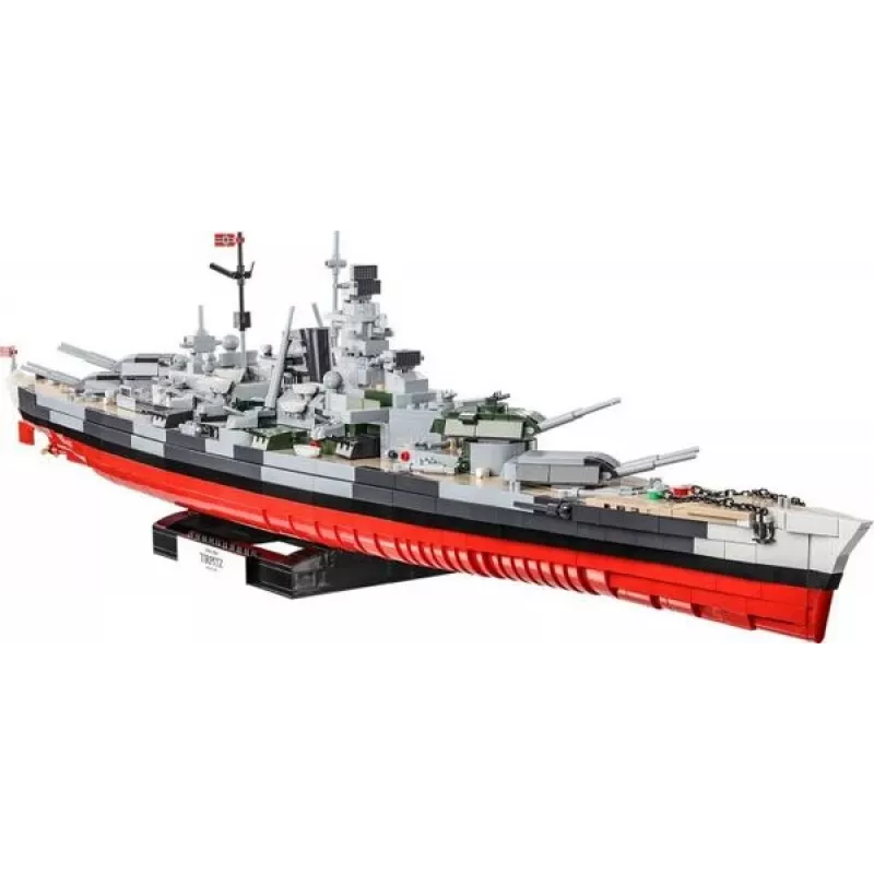 Lėktuvnešio Tirpitz modelis COBI COBI-4839 Konstravimo rinkinys Mastelis 1:300 Ilgis 870 mm Aukštis 215 mm