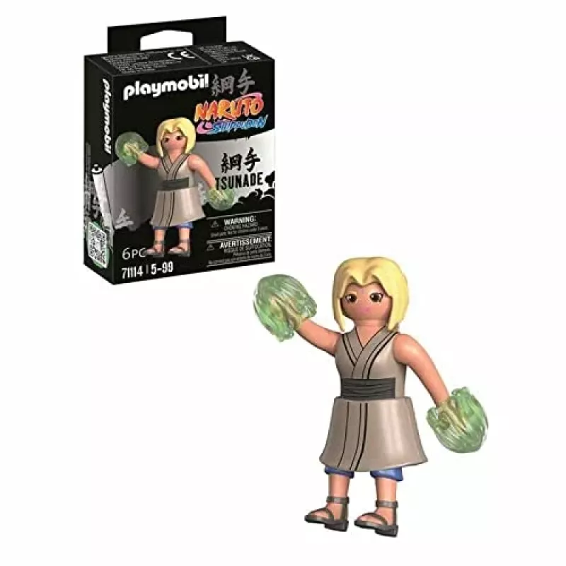 Playmobil 71114 Naruto: Tsunade Figūrų Rinkinys Naruto Shippuden Anime Kolekcinė Figūrėlė Žaidimų Rinkinys Tinka Vaikams ir Gerbėjams Nuo 5 Metų