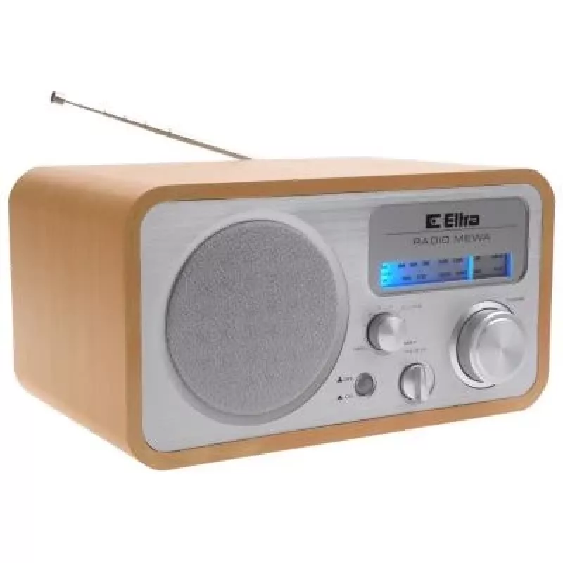 ELTRA Radio MEWA Clear Wood – medinis stalinis radijas