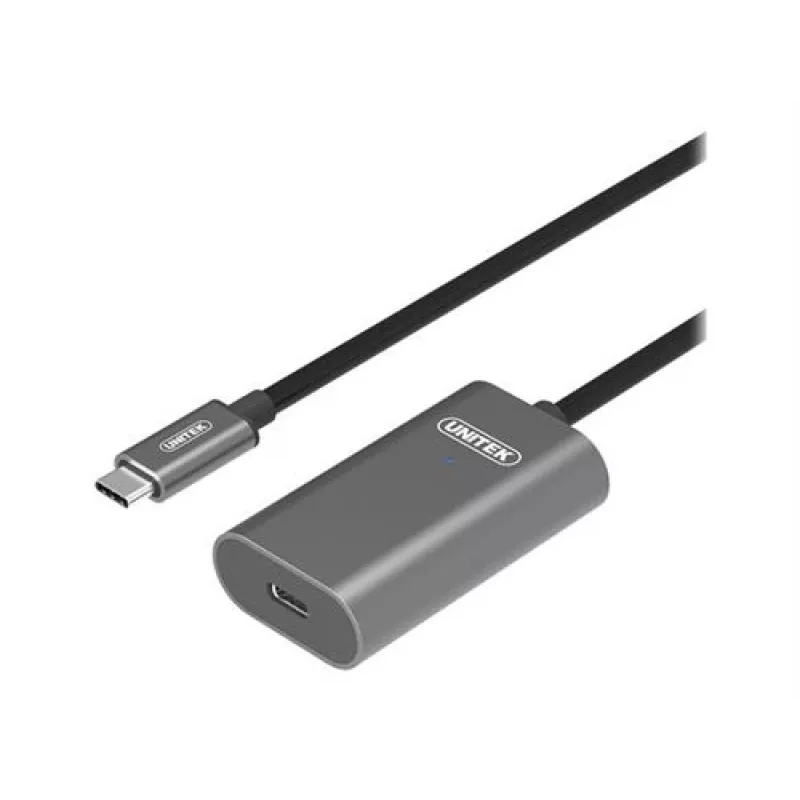 USB C laidas UNITEK U305A 5m USB 3.2 Gen 1 pilka
