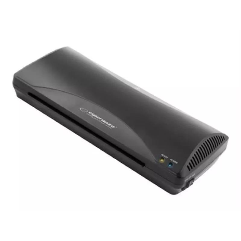 Šalto/karšto laminavimo aparatas ESPERANZA EFL001 – A4, 24 cm maks. plotis, 80–125 µm plėvelė, 250 mm/min, 0,6 mm storis