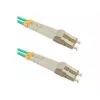 Qoltec šviesolaidinis jungiamasis laidas - LC/UPC Multimode (M) į LC/UPC Multimode (M) - 1 m - OM3 - 50/125 µm - Duplex - halogeninis