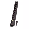 Lestar IEC maitinimo juosta, 8 lizdai, 19 inch stelažas, 3 m LZRM 810 BW G-A K. CZ 3,0m IEC32