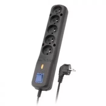 Lestar 5+ Lf-530wa apsauginis filtras nuo viršįtampių, 1,5 m, juodas