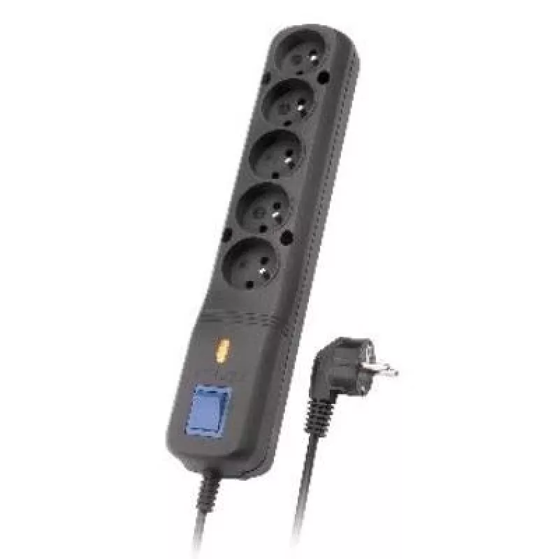 Lestar 5+ Lf-530wa apsauginis filtras nuo viršįtampių, 1,5 m, juodas