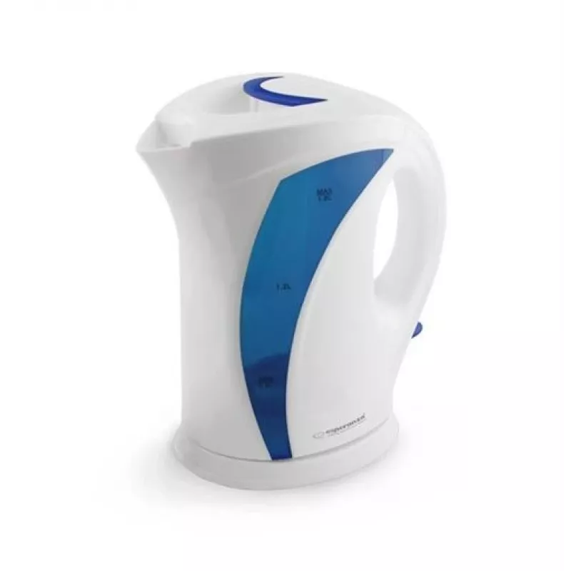 Esperanza EKK018B Elektrinis virdulys 1,7 L, Baltas / Mėlynas