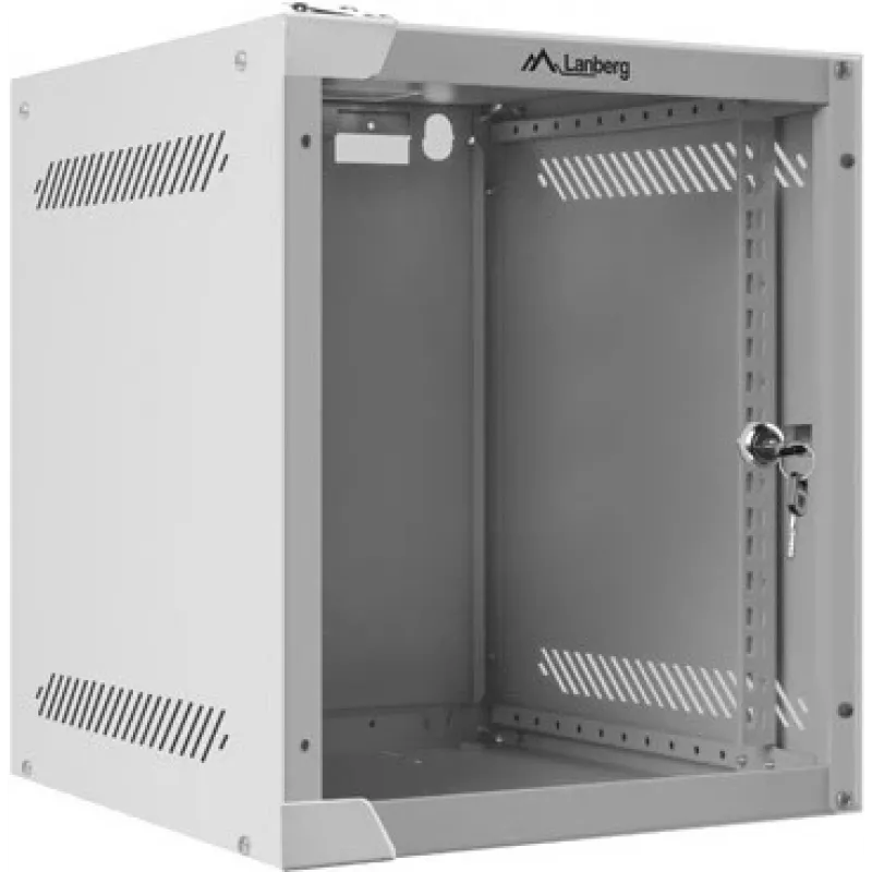 Sieninis stovas LANBERG WF10-2306-10S, 6U, 336×280×310 mm, pilkas, 20 kg