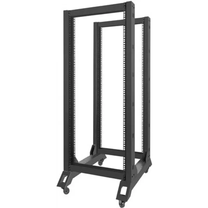 Lanberg OR01-6827-B Rack 27U laisvai pastatomas stovas juodas (OR01-6827-B)