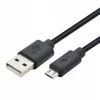 TB Micro USB – USB laidas 1,8 m, juodas (AKTBXKU2PBAW18B)