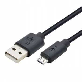 TB Micro USB – USB laidas 1,8 m, juodas (AKTBXKU2PBAW18B)