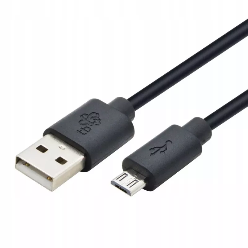 TB Micro USB – USB laidas 1,8 m, juodas (AKTBXKU2PBAW18B)