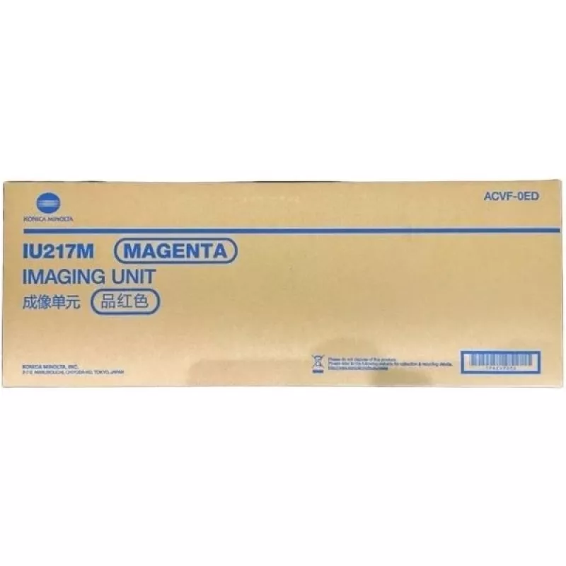 Konica Minolta ACVF0ED/DR-217M Būgno komplektas purpurinis, 87 000 puslapių