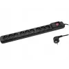Įtampos apsaugos blokas Armac M9/15/CZ juodas 9 lizdai 250V 1,5m