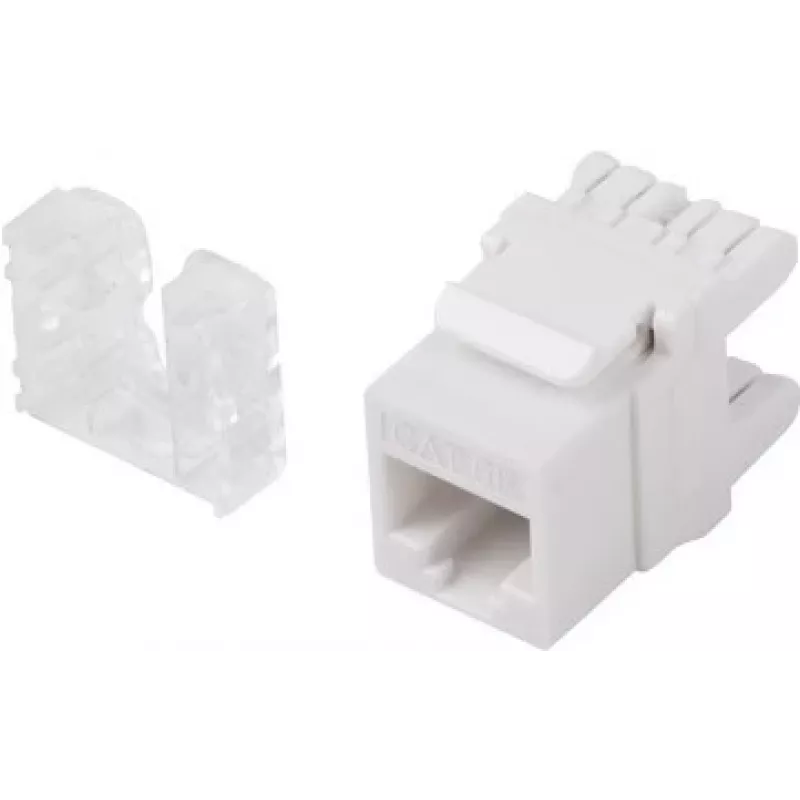 Lanberg KSU5-1000 Kištukinis modulis RJ45 LSA CAT.5E UTP 180° baltas