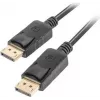 DisplayPort kabelis LANBERG CA-DPDP-10CC-0005-BK 0.5 m, DisplayPort–DisplayPort, juodas