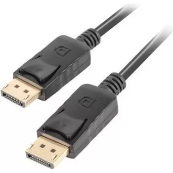 DisplayPort kabelis LANBERG CA-DPDP-10CC-0005-BK 0.5 m, DisplayPort–DisplayPort, juodas