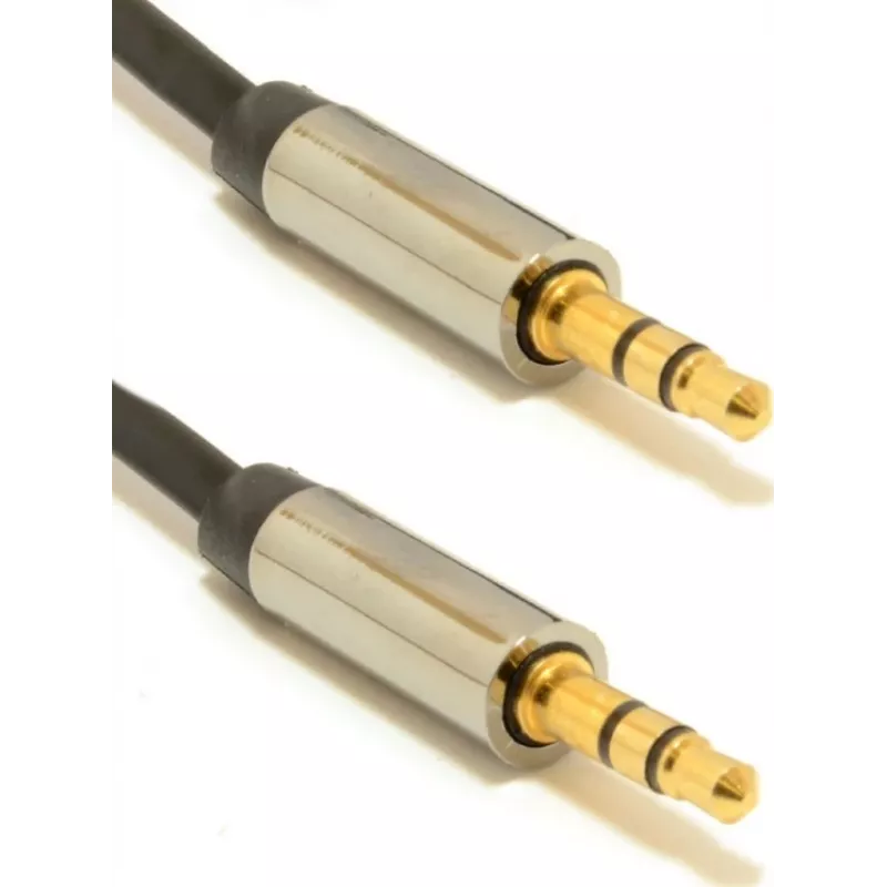 Gembird garso laidas CCAP-444-0.75M (Mini Jack M - Mini Jack M, 0,75 m, juoda spalva) 3,5 mm