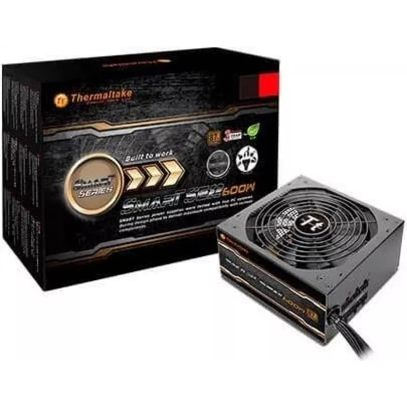Maitinimo blokas Thermaltake Smart SE2 600W ATX pusiau modulinis, 86% efektyvumas, 120 mm ventiliatorius